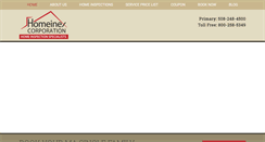 Desktop Screenshot of homeinex.net